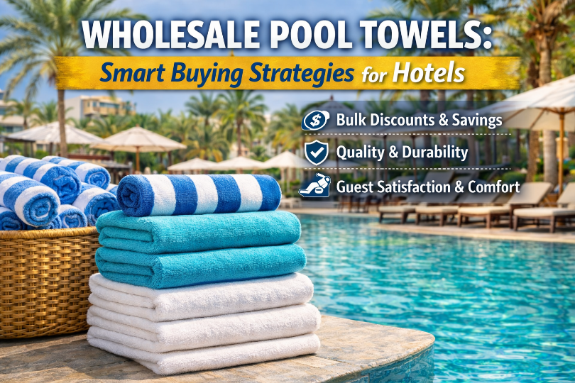 Wholesale Pool Towels: Smart Buying Strategies for Hotels